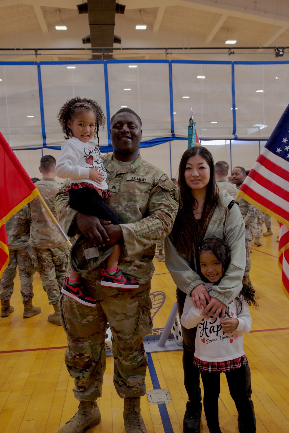 Bravo Battery, 1st Battalion, 1st Air Defense Artillery Regiment returns from Middle East deployment