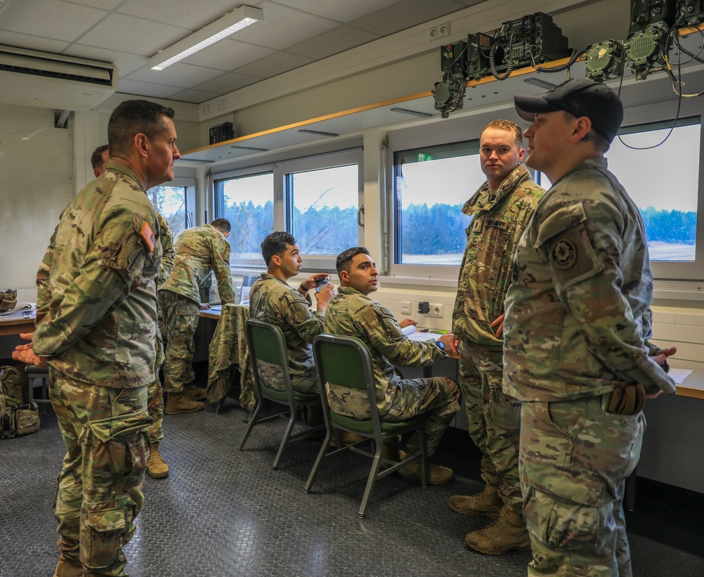 SMA Michael R. Weimer visits 2CR range day in Bavaria