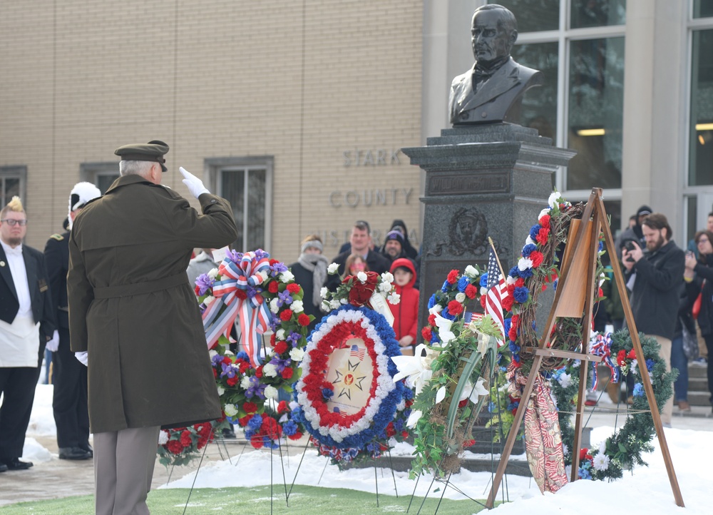 2025 McKinley Presidential Wreath Laying