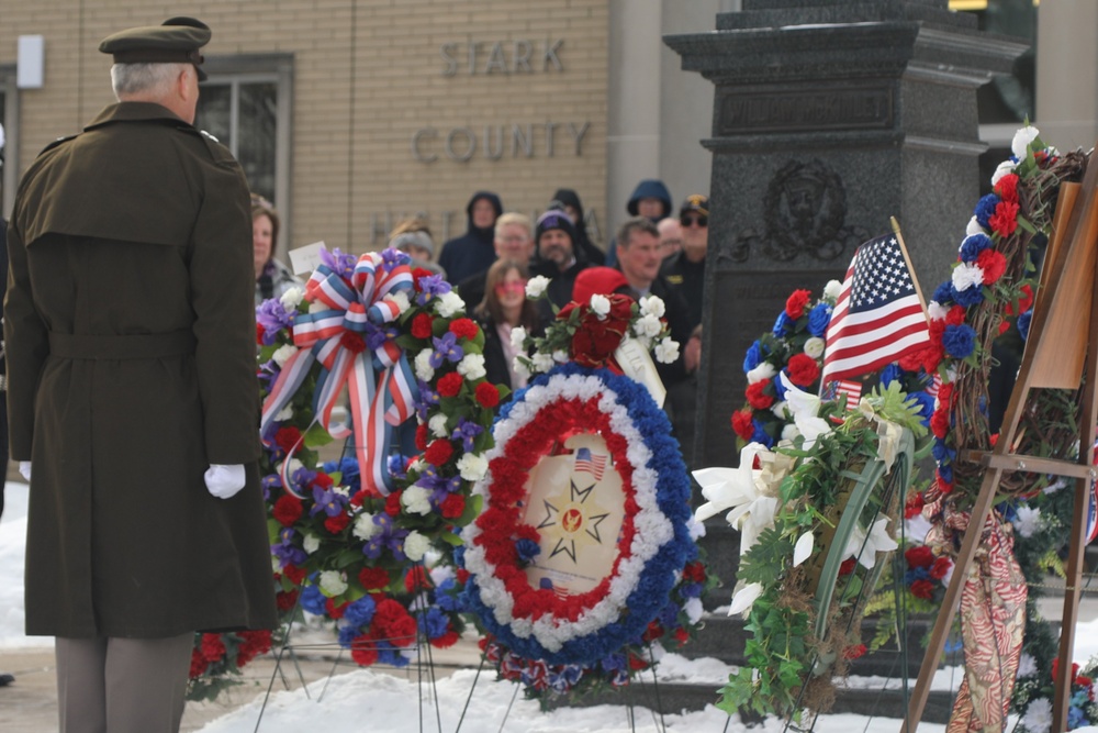 2025 McKinley Presidential Wreath Laying