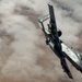 Fighters fly over cloudy skies