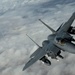 Fighters fly over cloudy skies