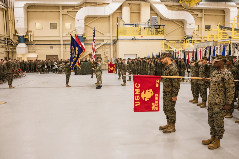 CNATT Unit New River Relief and Appointment Ceremony