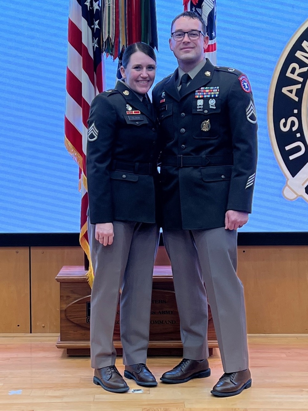 Staff Sgt. Lauren Slack &amp; Staff Sgt. Brady Slack