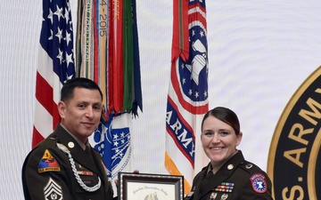 CSM Munday &amp; Staff Sgt. Lauren Slack