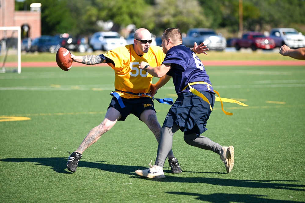 Center for information Warfare Training's annual Turkey Bowl