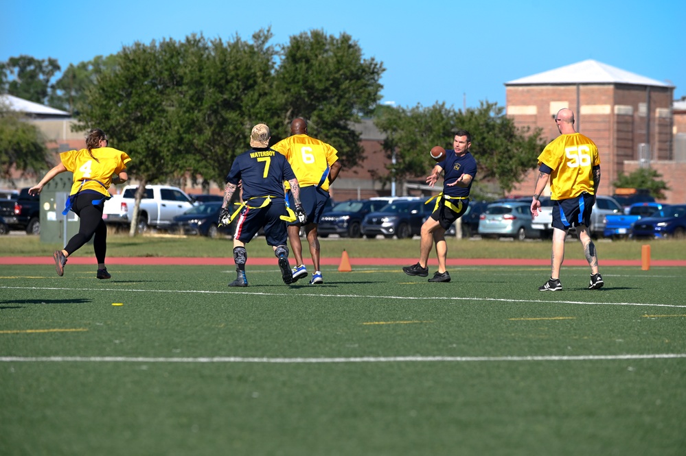 Center for information Warfare Training's annual Turkey Bowl