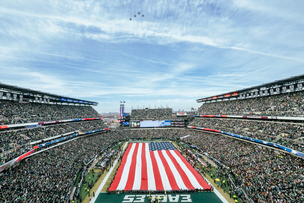 177th Fighter Wing NFC Championship 2025 Flyover