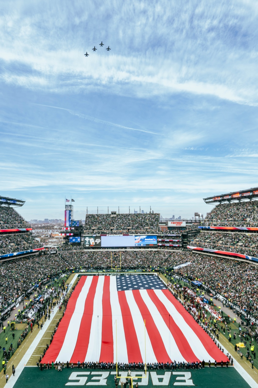 177th Fighter Wing NFC Championship 2025 Flyover