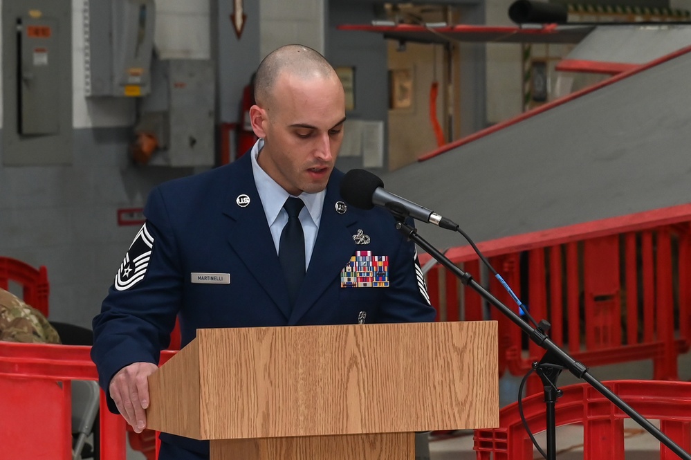 177th AMXS Change of Command Ceremony