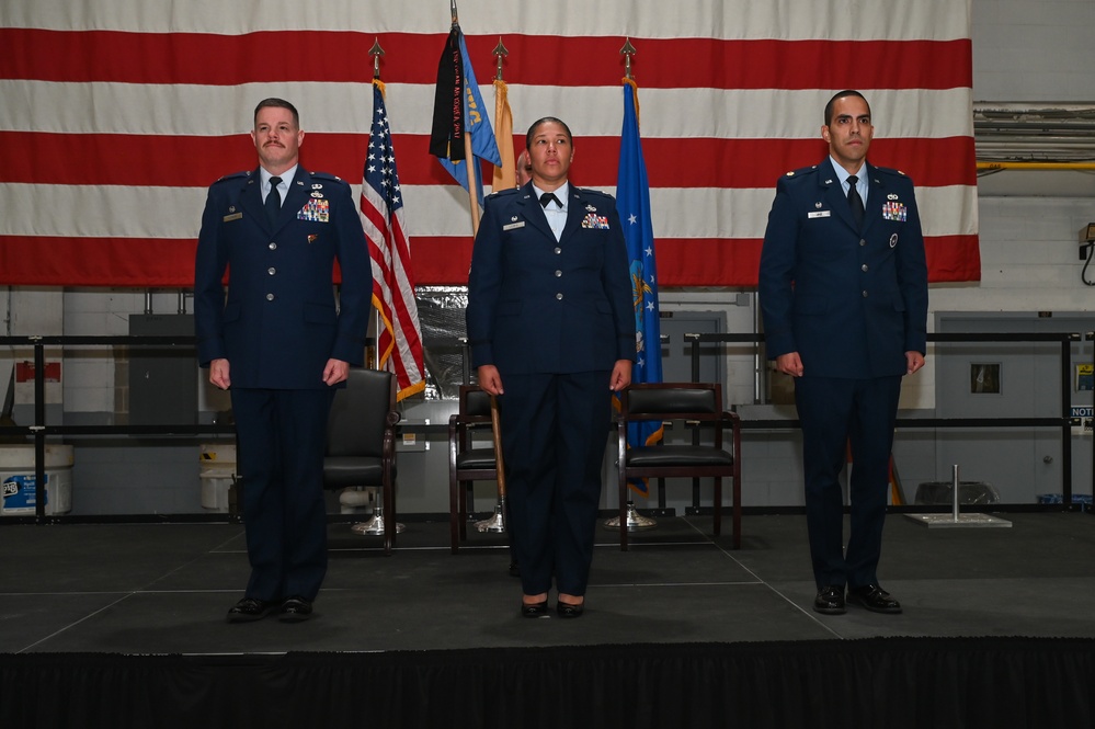 177th AMXS Change of Command Ceremony