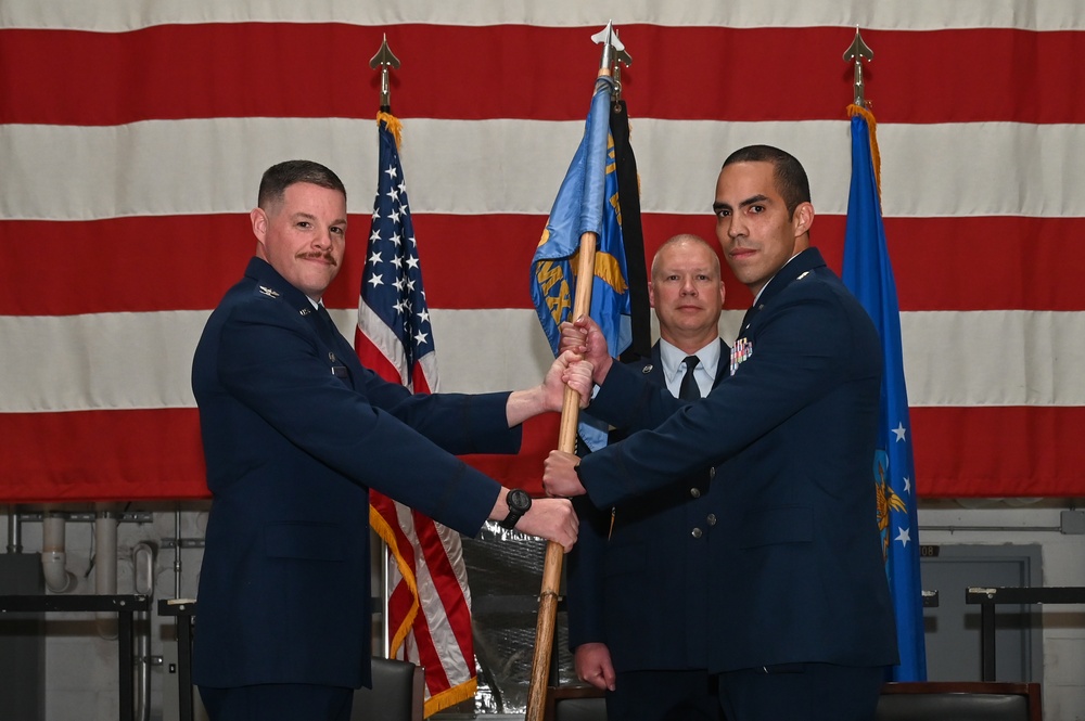 177th AMXS Change of Command Ceremony