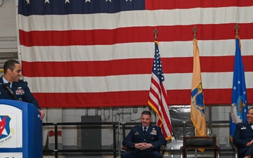 177th AMXS Change of Command Ceremony