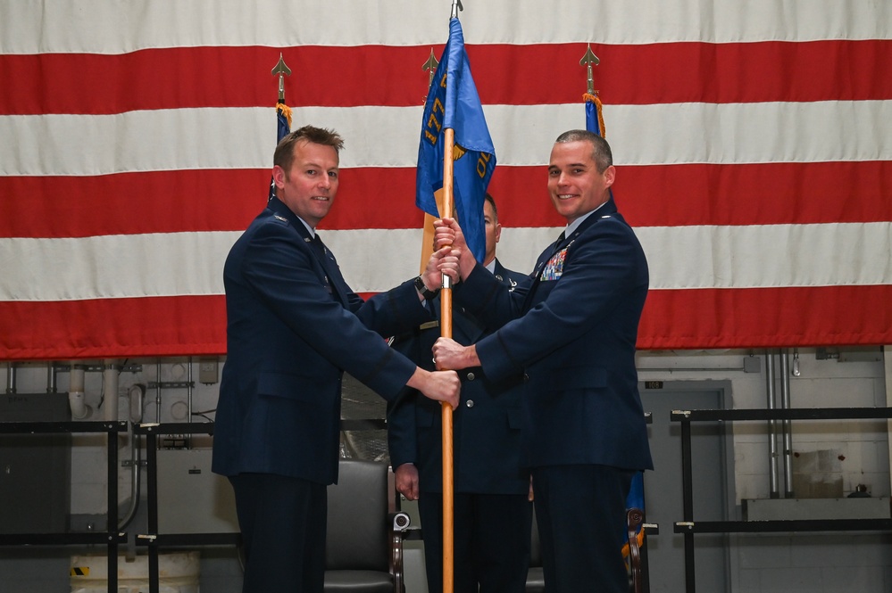 177th OG Assumption of Command Ceremony