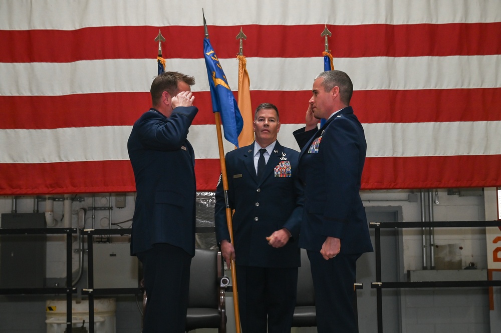 177th OG Assumption of Command Ceremony