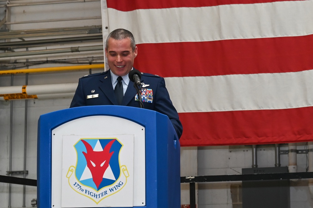 177th OG Assumption of Command Ceremony