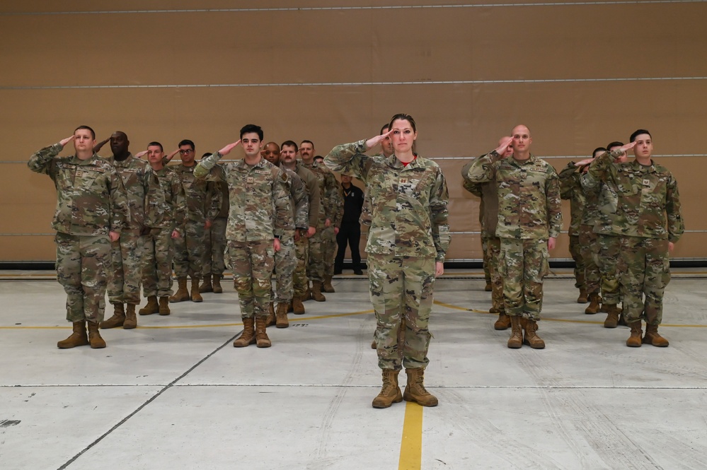 177th OG Assumption of Command Ceremony