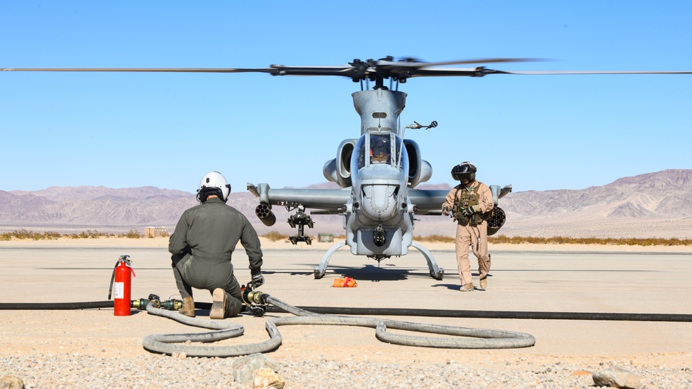 Japan-based Marines perform aviation-delivered ground refueling in California