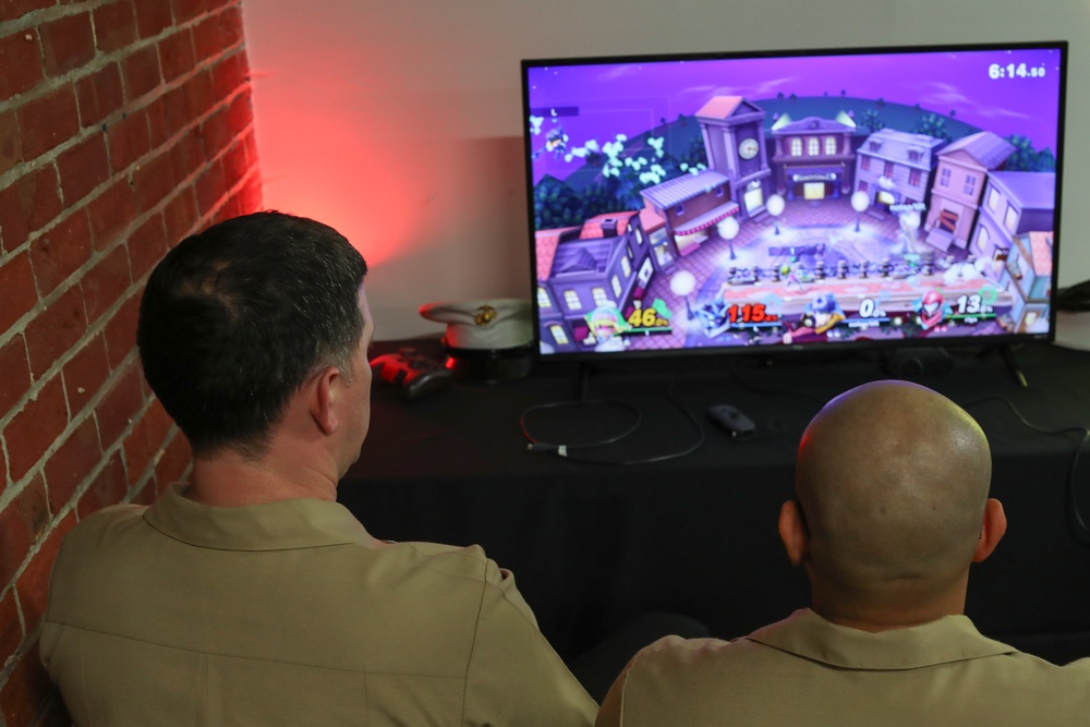 USS Tripoli Sailors Compete in an E-Sports Challenge