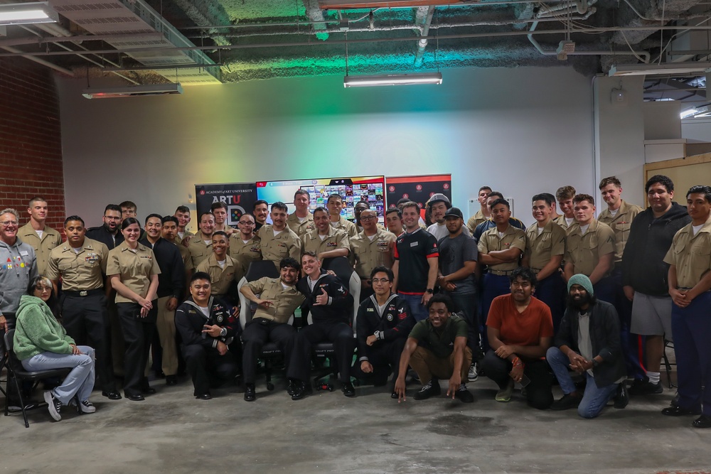 USS Tripoli Sailors Compete in an E-Sports Challenge