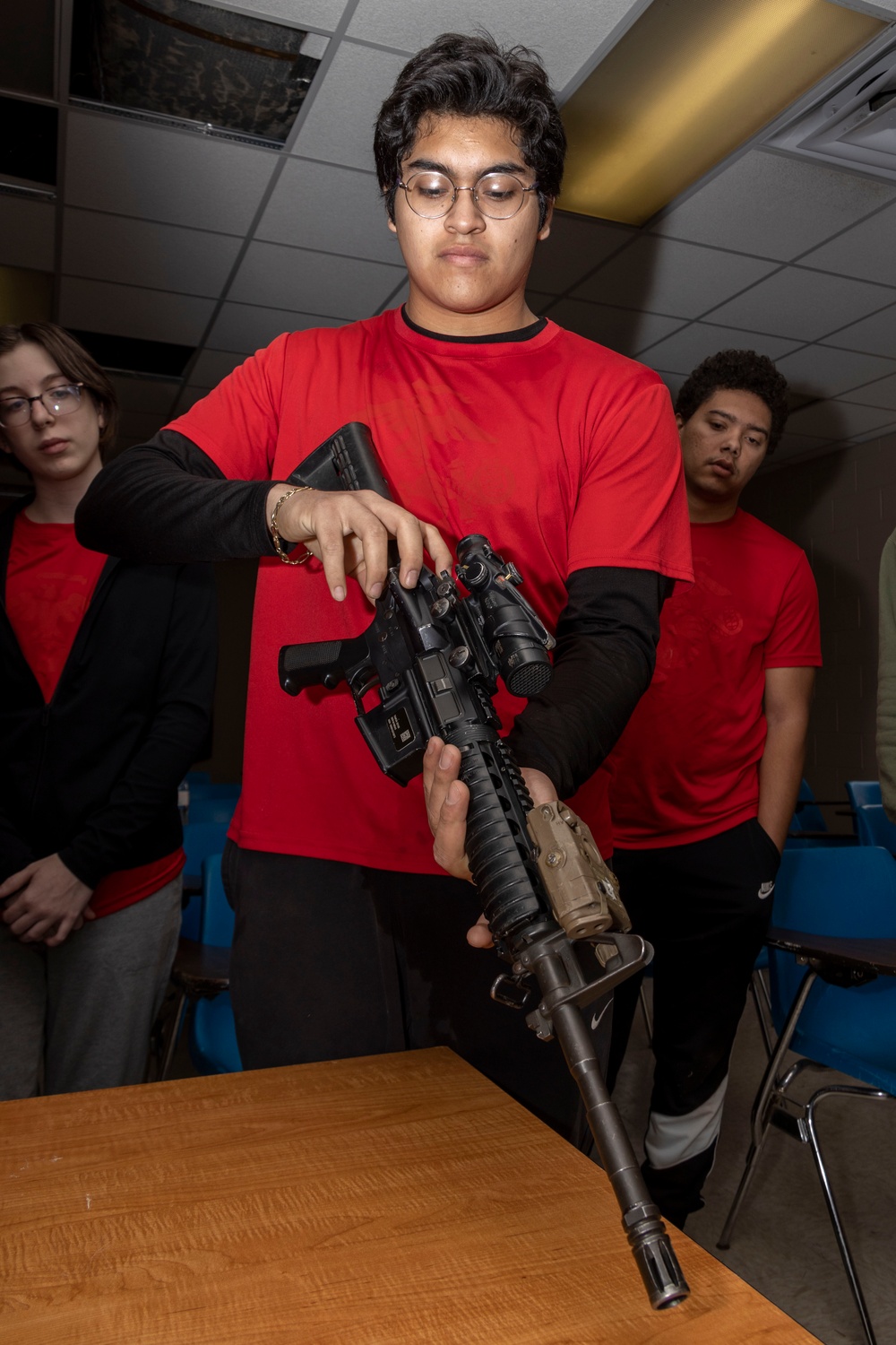 RSS Oklahoma City North conducts physical training and provides hands-on experience for poolees