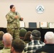 Fort McCoy Garrison commander, command team hold first town hall meeting for workforce for 2025