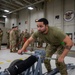Active duty and Reserve Airmen participate in an annual mission-generation load competition
