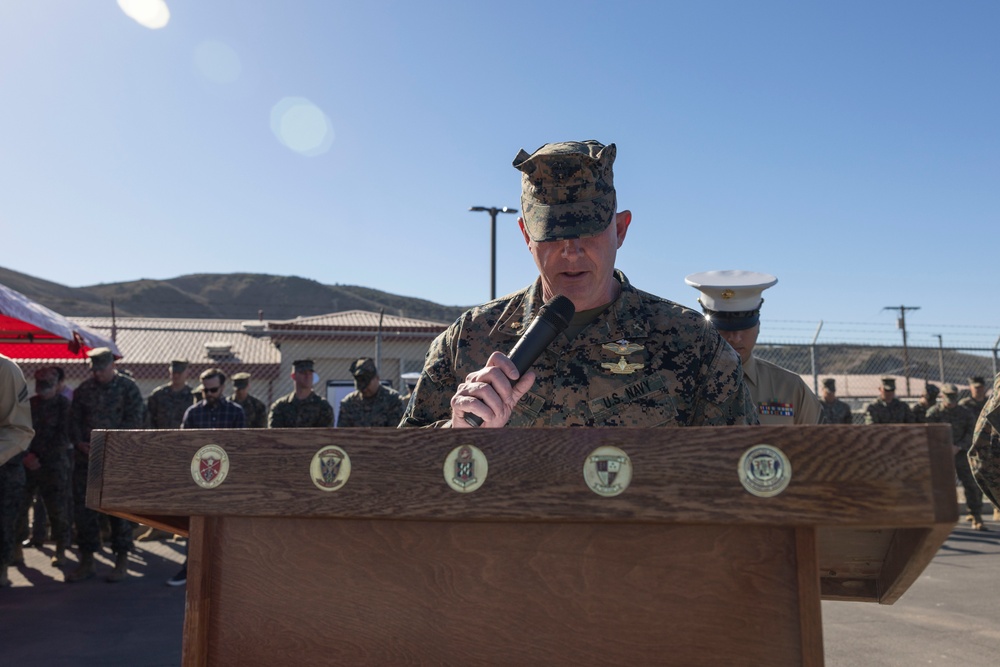 1st Bn., 5th Marines holds change of command ceremony