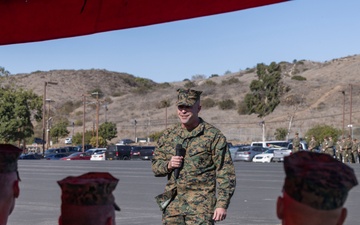 1st Bn., 5th Marines holds change of command ceremony