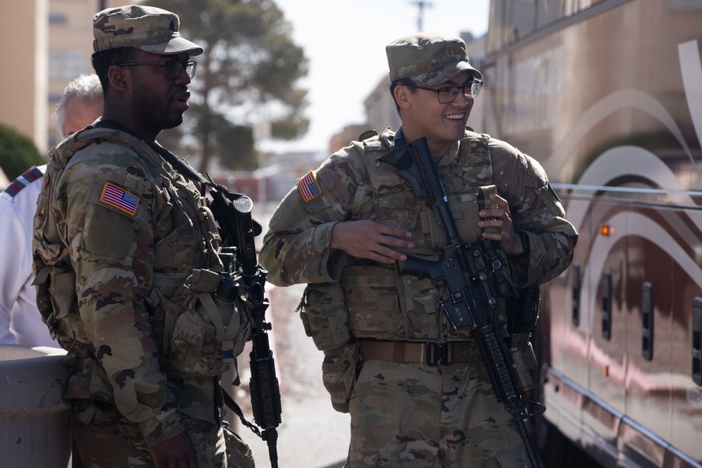 Engineers arrive on Fort Bliss to support Southern Border Mission