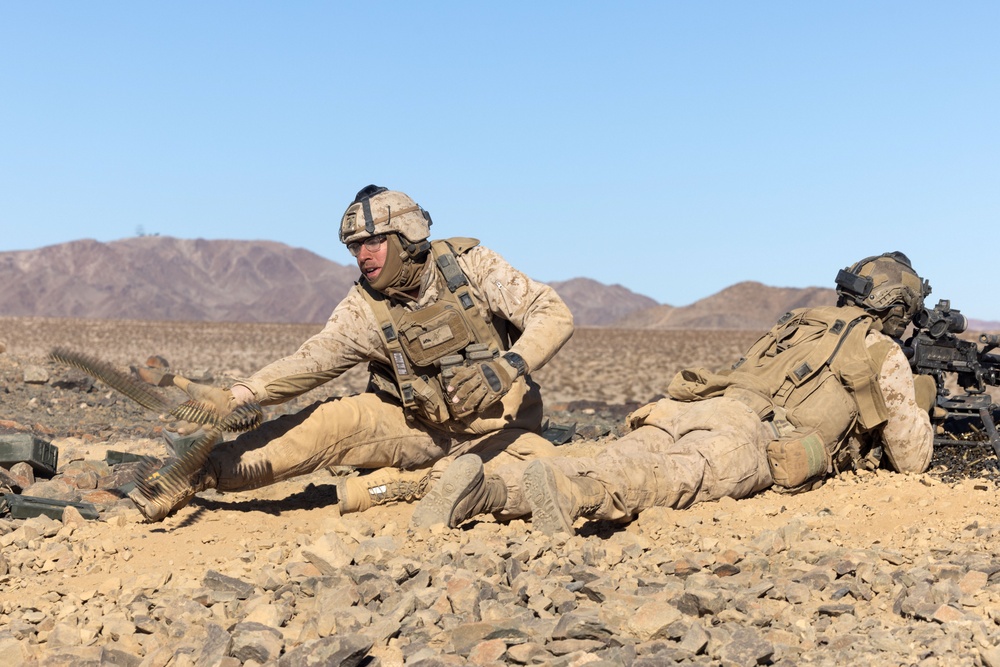 2/7 conducts a platoon urban raid exercise during ITX 1-25
