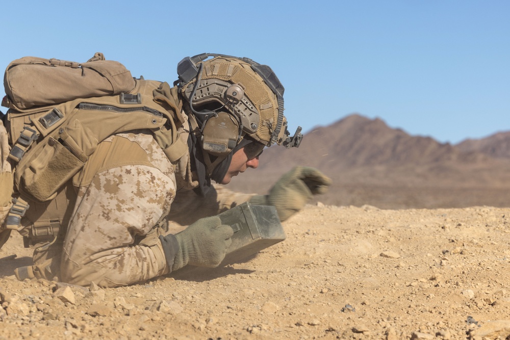 2/7 conducts a platoon urban raid exercise during ITX 1-25