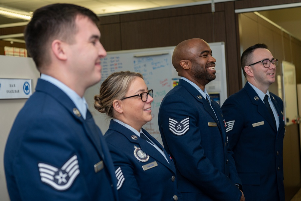 South Carolina TAG recognizes 169th Fighter Wing recruiting team