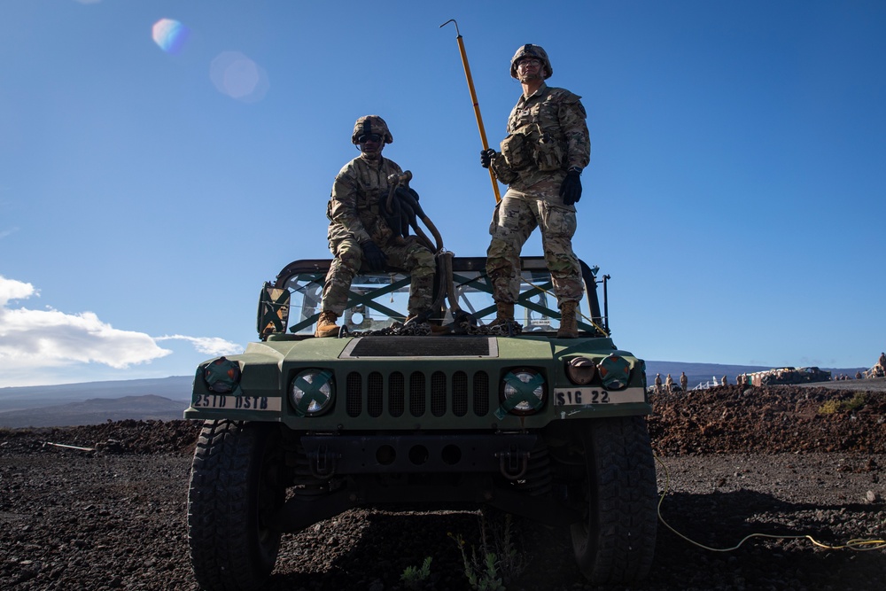 25th Division Sustainment Brigade Conducts Sling Load Training