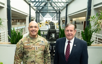 Space Operations Command greets National Intelligence University President