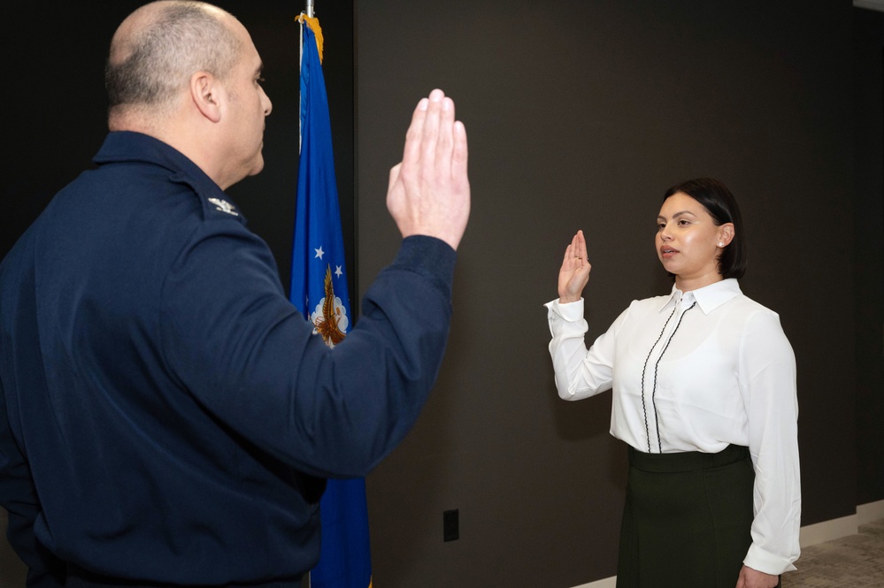 Nurses commission into the Air Force