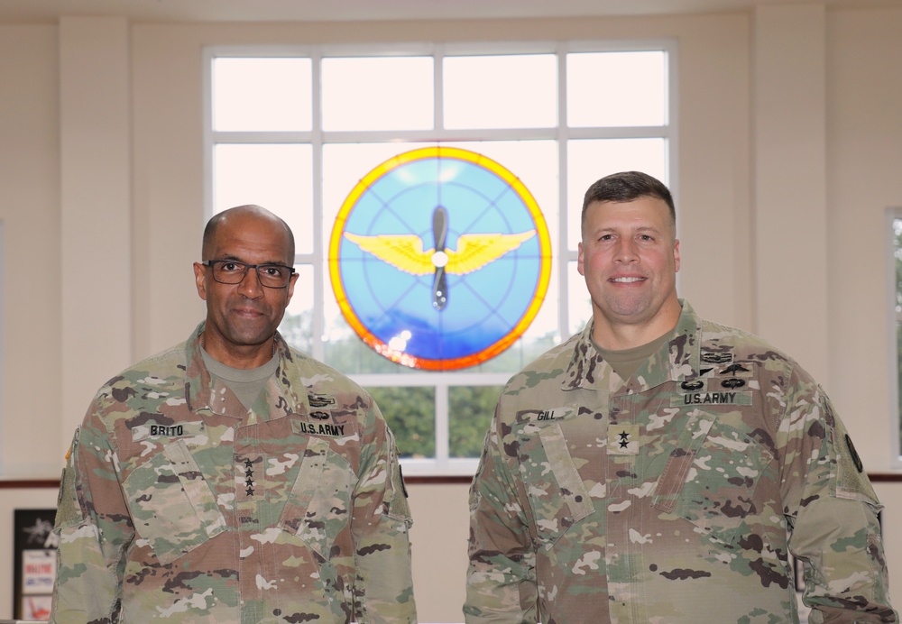 GEN Brito visits AvCOE