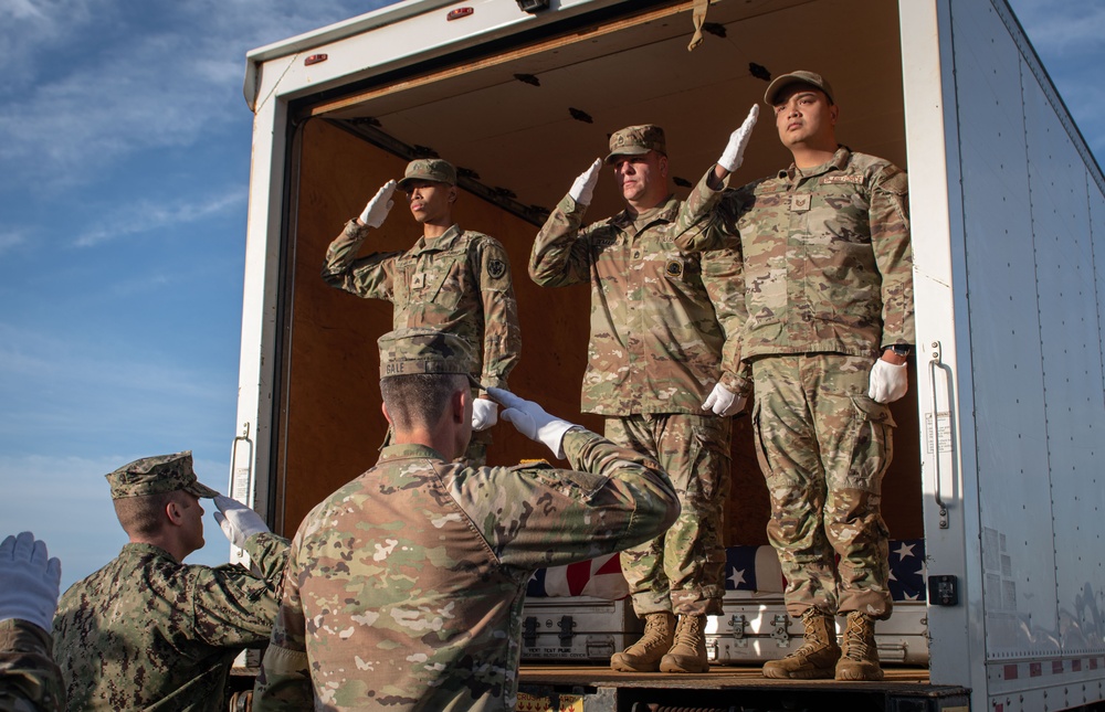 DPAA conducts Philippines honorable carry ceremony