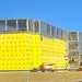 January 2025 barracks construction operations for East Barracks Project at Fort McCoy