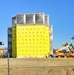 January 2025 barracks construction operations for East Barracks Project at Fort McCoy