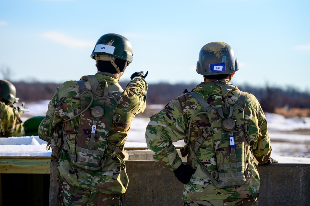 Company A, 35th Engineer Battalion Weapons Pre-qualification Jan. 14, 2025