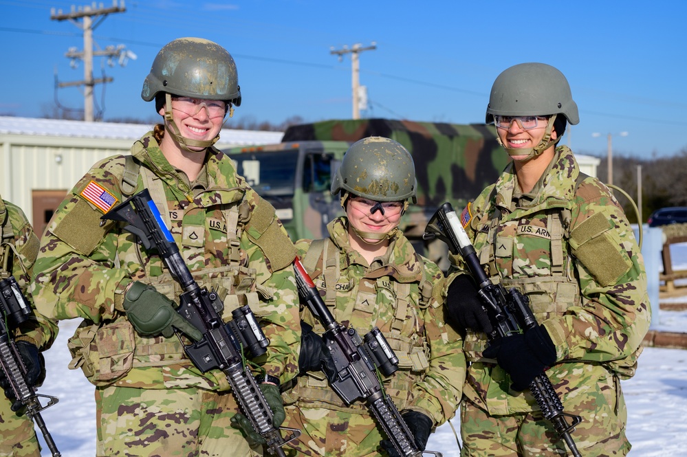 Company A, 35th Engineer Battalion Weapons Pre-qualification Jan. 14, 2025