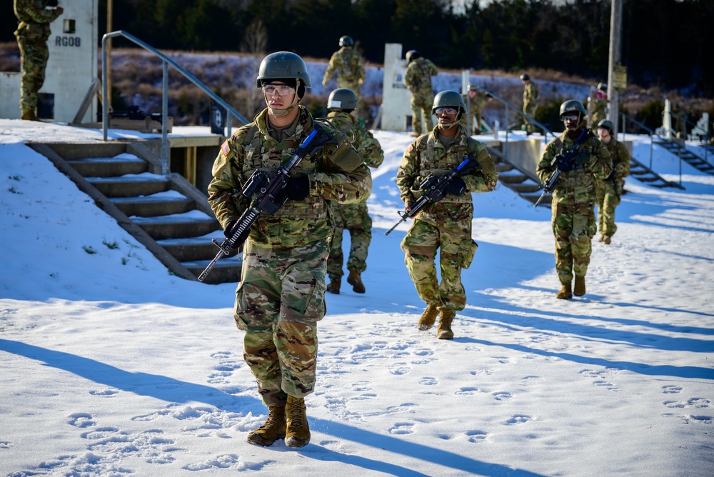 Company A, 35th Engineer Battalion Weapons Pre-qualification Jan. 14, 2025