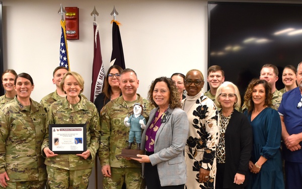 Wolf Pack Award presented to Lyster AHC