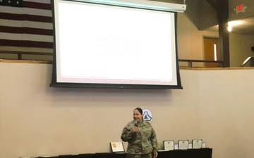 Fort McCoy Garrison commander, command team hold first town hall meeting for workforce for 2025