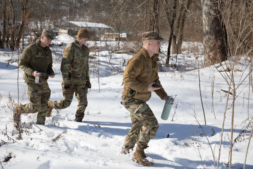 Land navigation training for the WVARNG Best Warrior Competition 2025