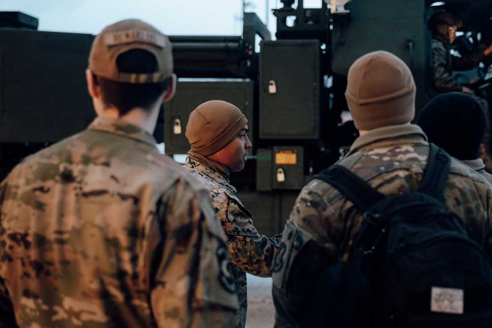 1st Bn., 11th Marines teaches U.S. service members about M142 HIMARS in Alaska