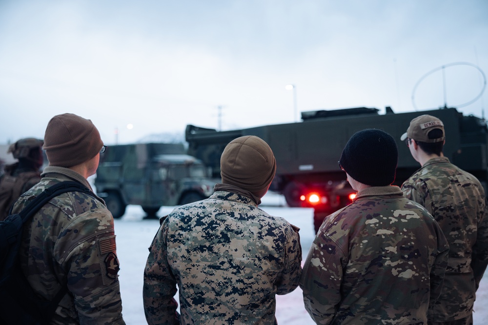 1st Bn., 11th Marines teaches U.S. service members about M142 HIMARS in Alaska