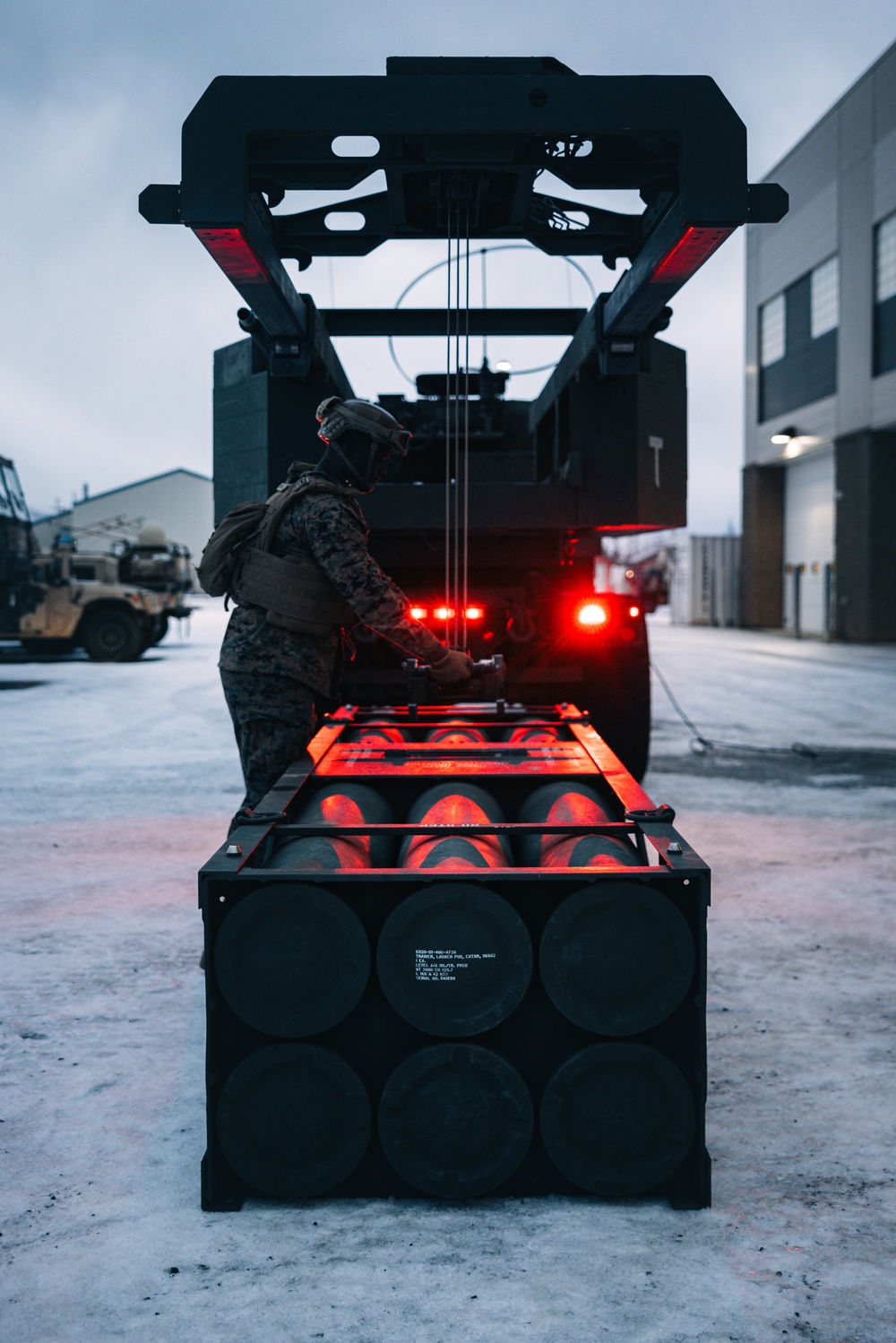 1st Bn., 11th Marines teaches U.S. service members about M142 HIMARS in Alaska