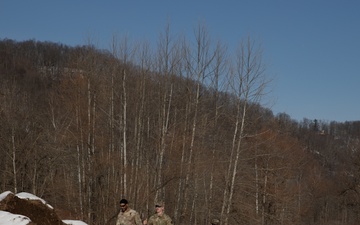 Land navigation training for the WVARNG Best Warrior Competition 2025